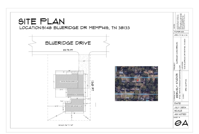 provide technical 2d drafting for building permit